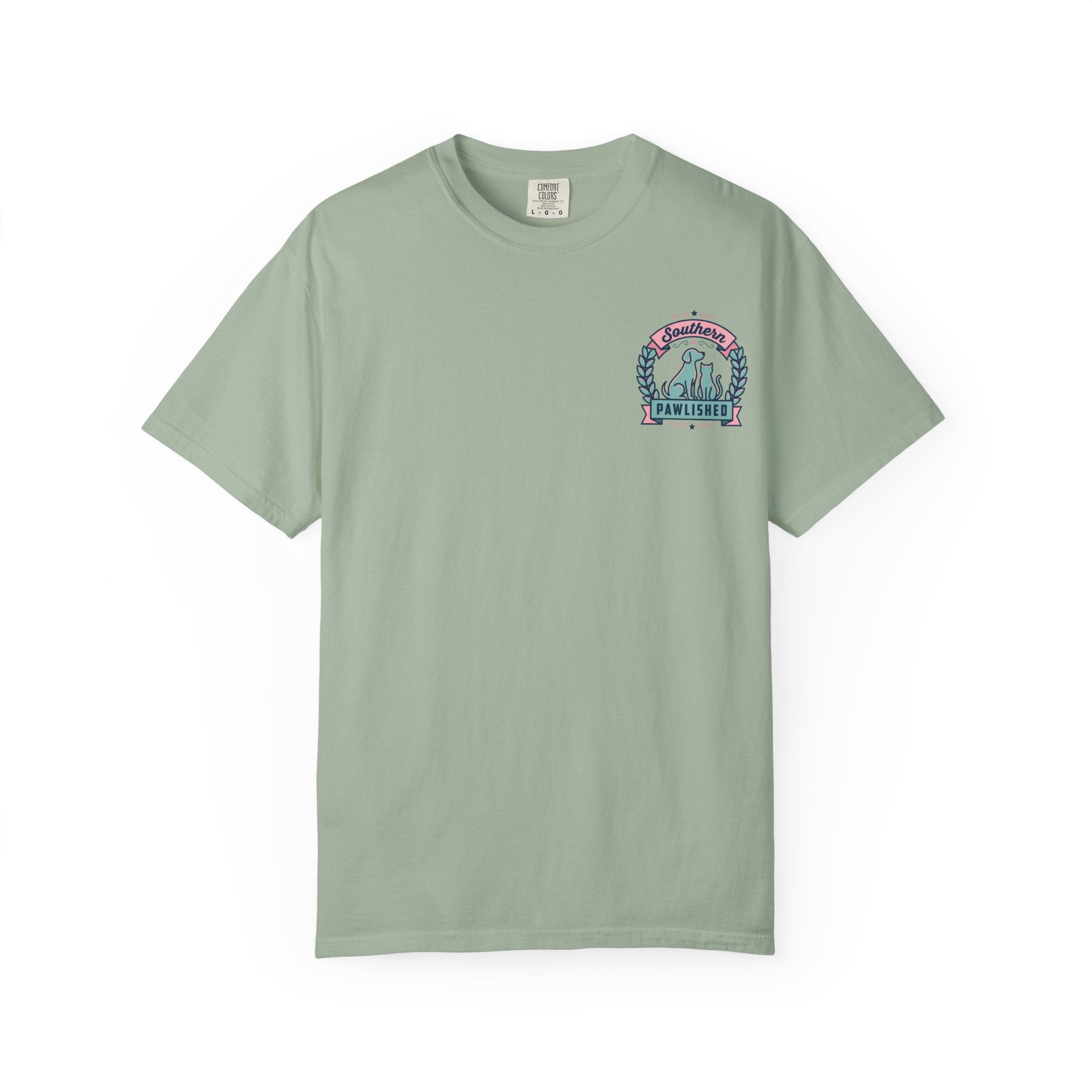 Southern By Birth, Sassy By Nature Paw Print T-Shirt