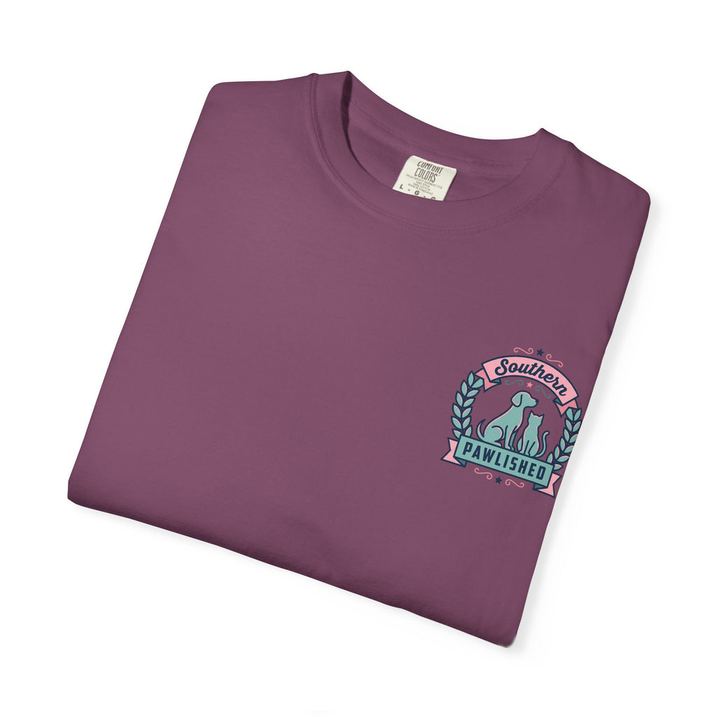 Southern By Birth, Sassy By Nature Paw Print T-Shirt