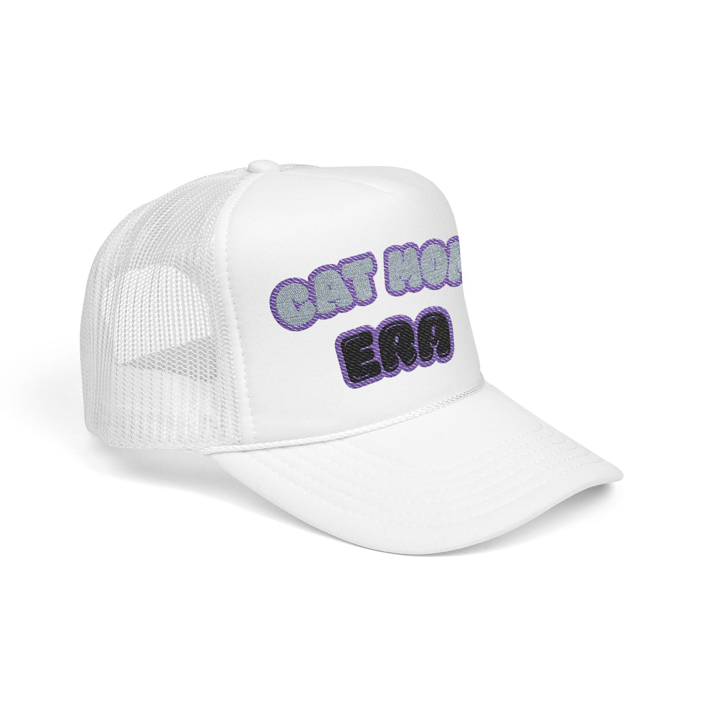 Cat Mom Era Foam Trucker Hat — Cute Furmom Cap in Multiple Colors