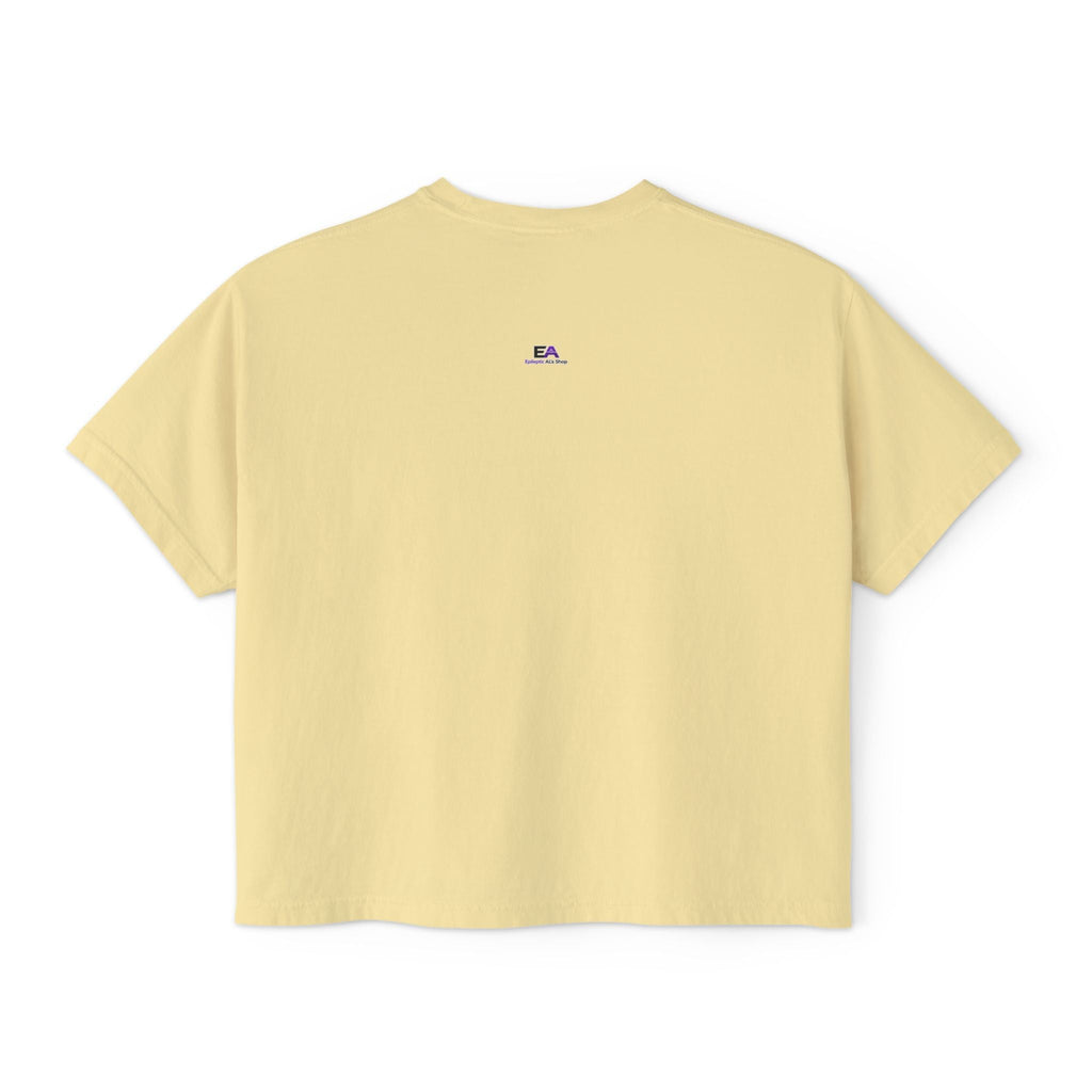 Observing Judging Resting Cat Tee | Boxy Cropped Cat Shirt