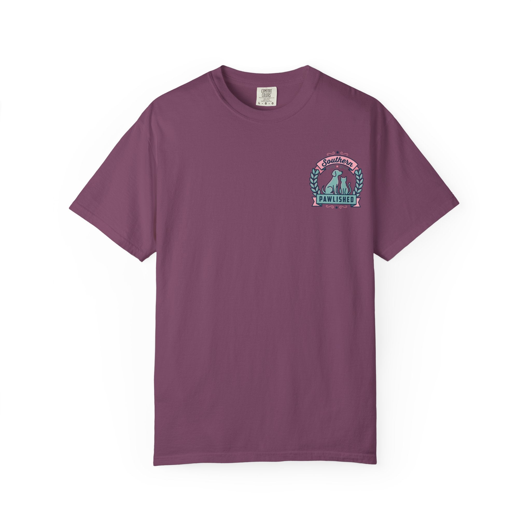 Southern By Birth, Sassy By Nature Paw Print T-Shirt