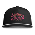 Southern Dog Mom Rope Cap — Sunwashed Embroidered Pet Lover Hat