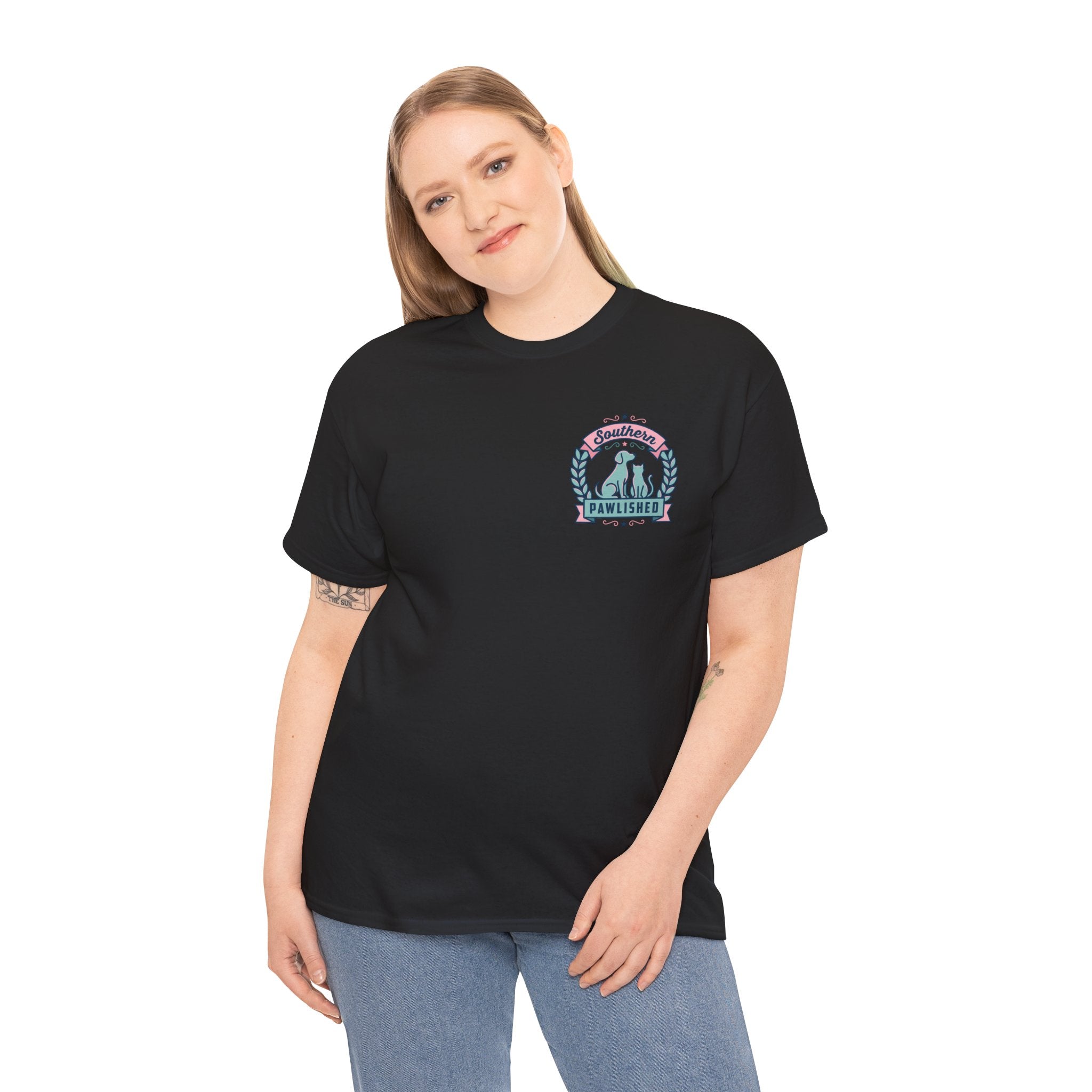 Feline Fine Tee — Retro Cat "Feline Fine in the South" Graphic T-Shirt