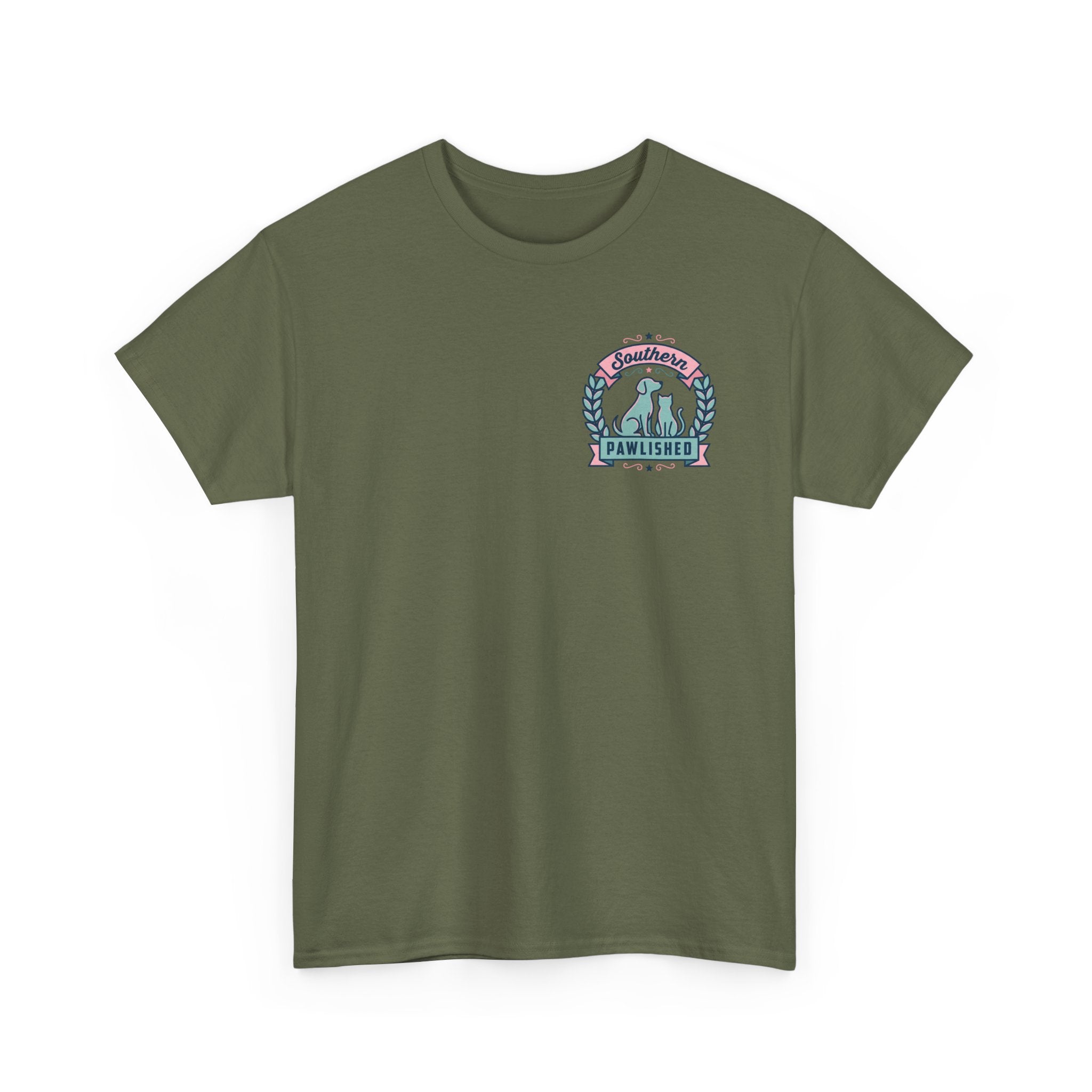 Feline Fine Tee — Retro Cat "Feline Fine in the South" Graphic T-Shirt