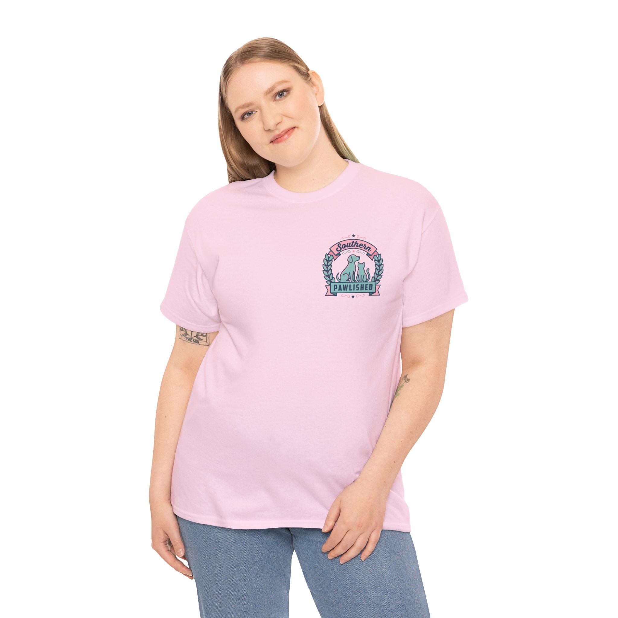 Feline Fine Tee — Retro Cat "Feline Fine in the South" Graphic T-Shirt
