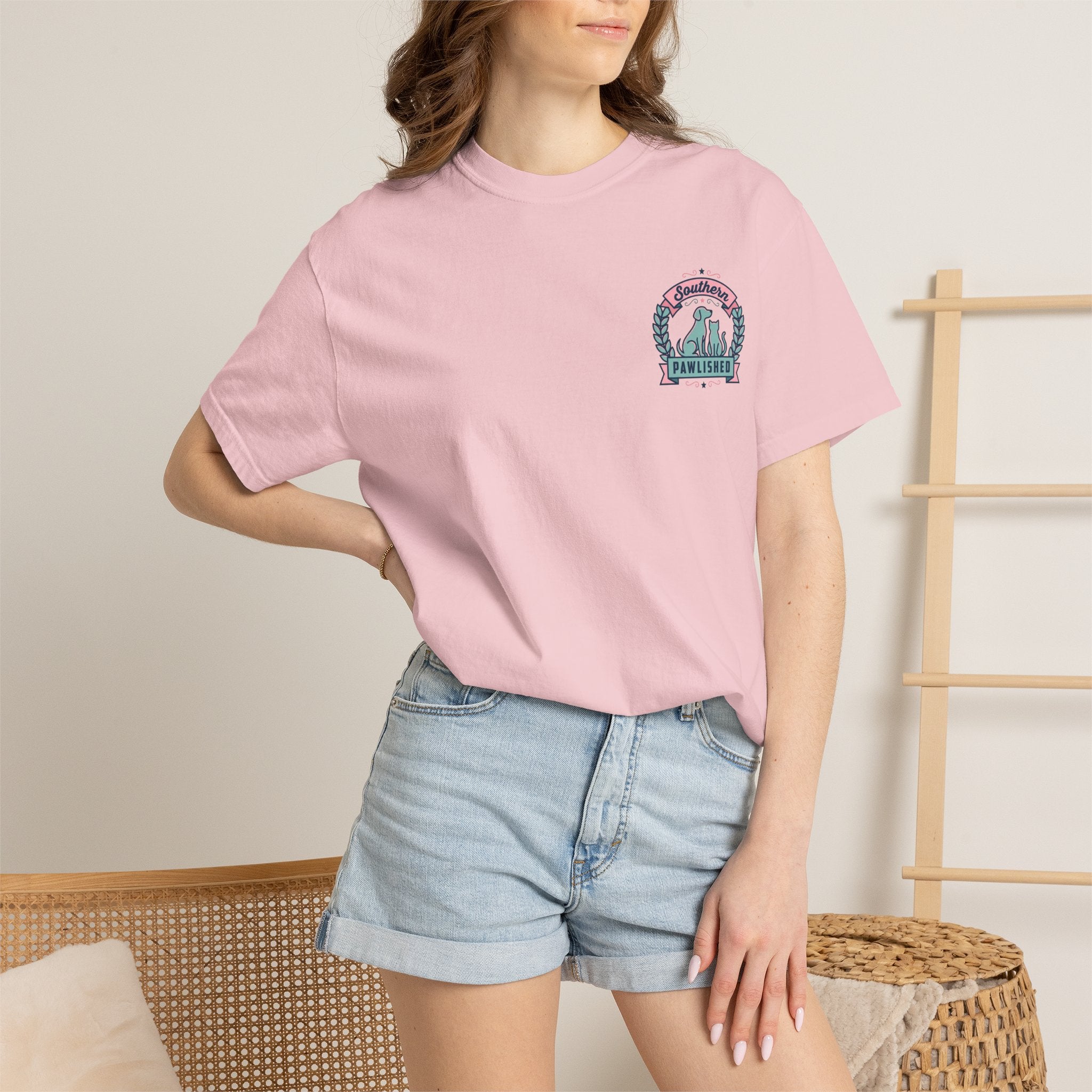 Southern By Birth, Sassy By Nature Paw Print T-Shirt
