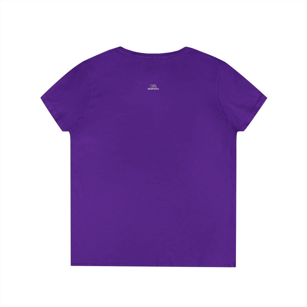 Soft Paws, Sharp Opinions Women’s V-Neck Tee