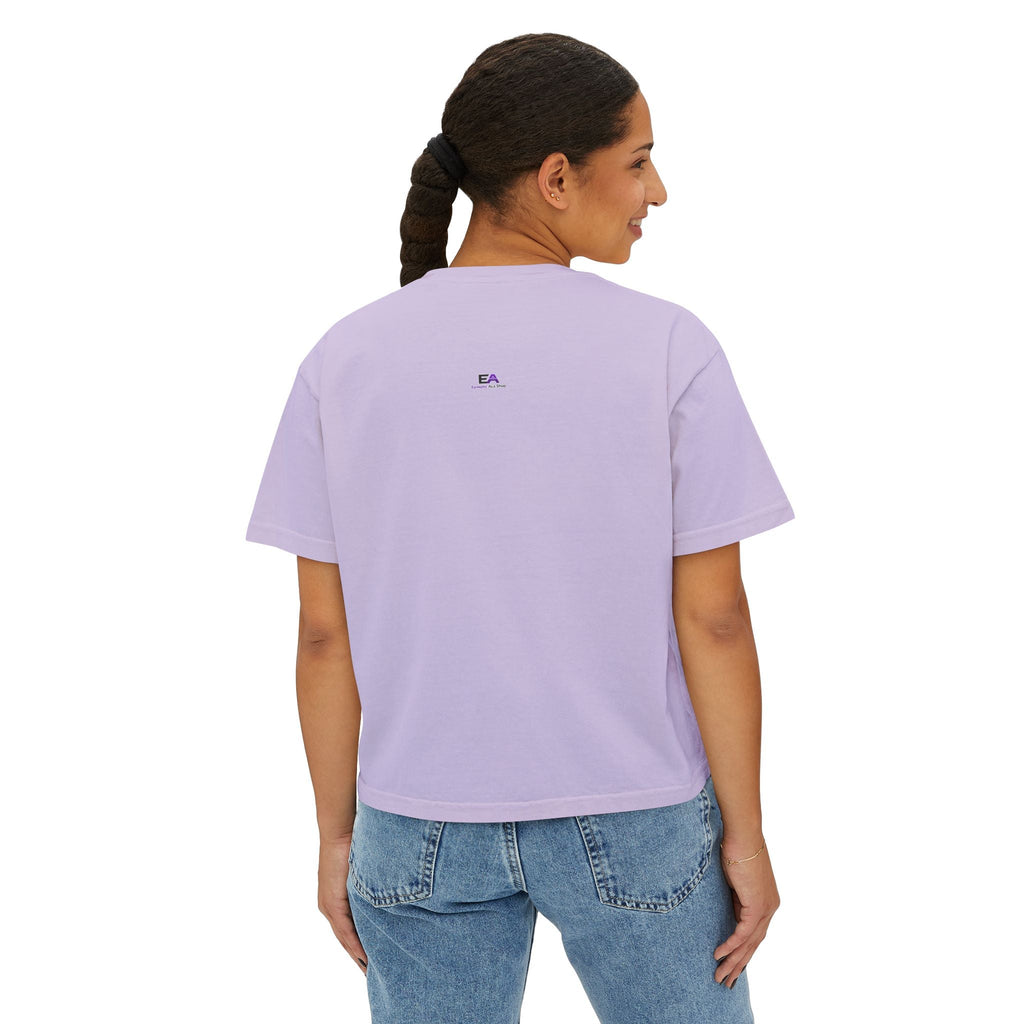 Observing Judging Resting Cat Tee | Boxy Cropped Cat Shirt
