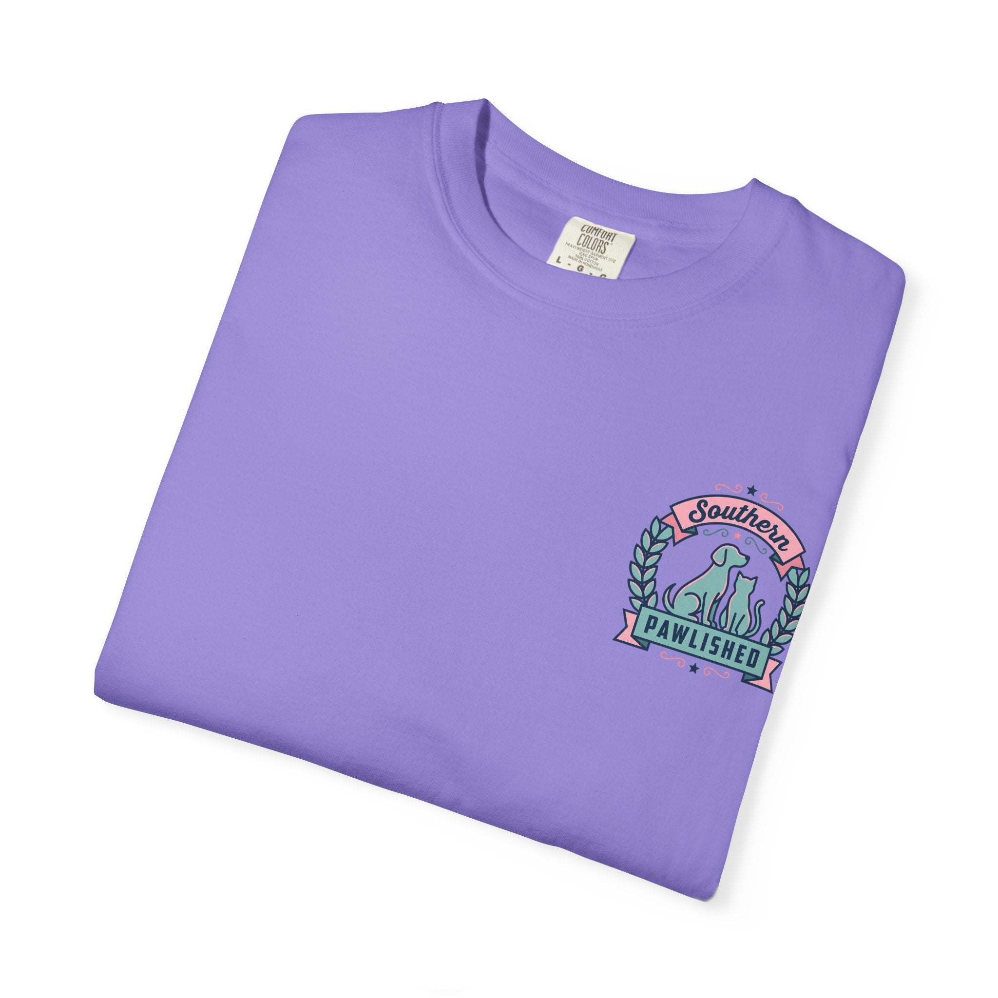 Southern By Birth, Sassy By Nature Paw Print T-Shirt