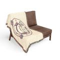 Cat Momma Woven Blanket – Cozy Cat Lover Throw with "Cat Momma who loves to Cuddle" Design