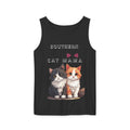 Southern Cat Mama Tank Top — Cute Kitten Graphic Tank for Cat Lovers