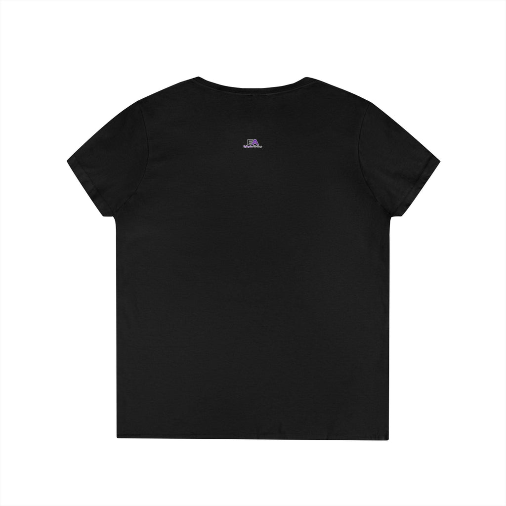 Soft Paws, Sharp Opinions Women’s V-Neck Tee