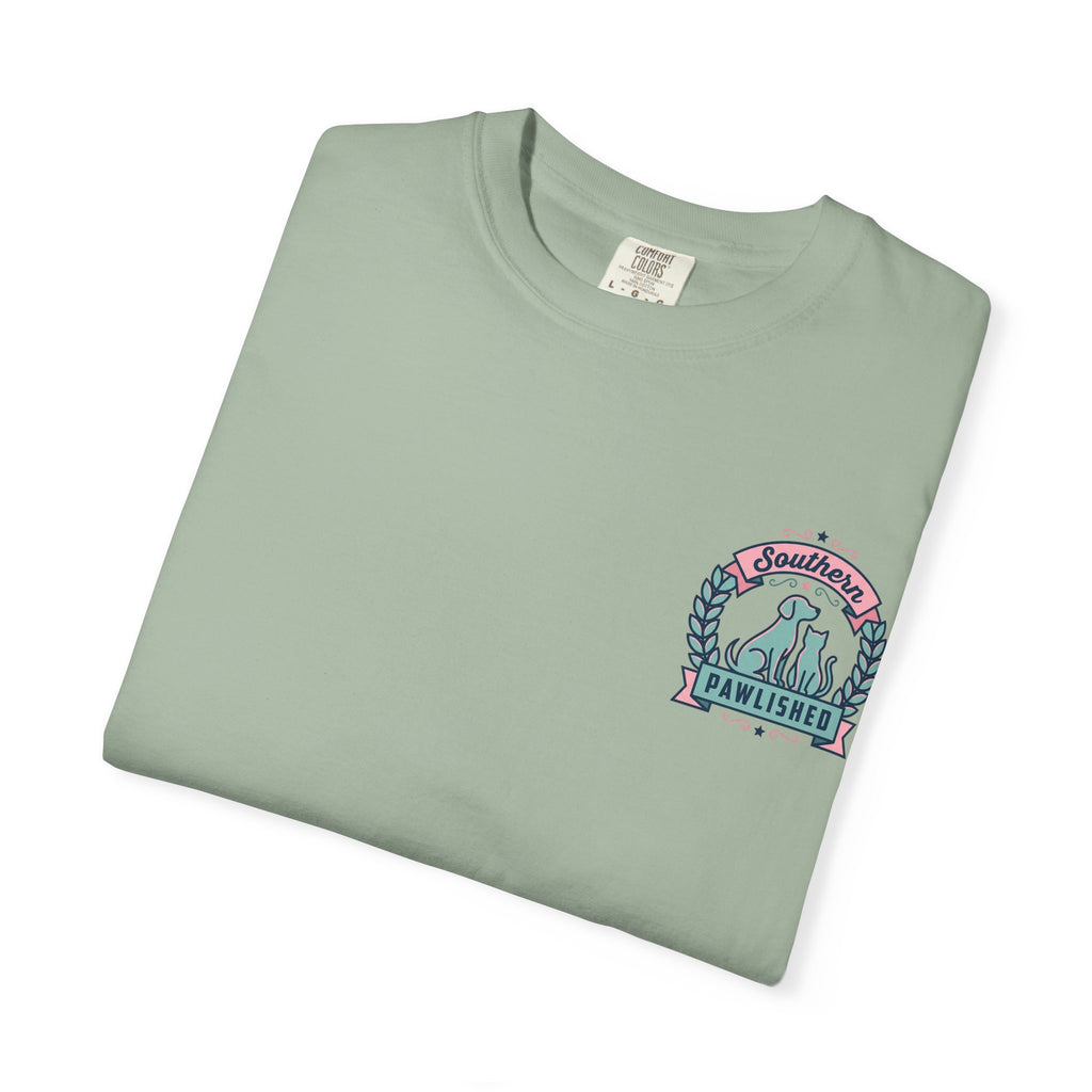 Southern By Birth, Sassy By Nature Paw Print T-Shirt