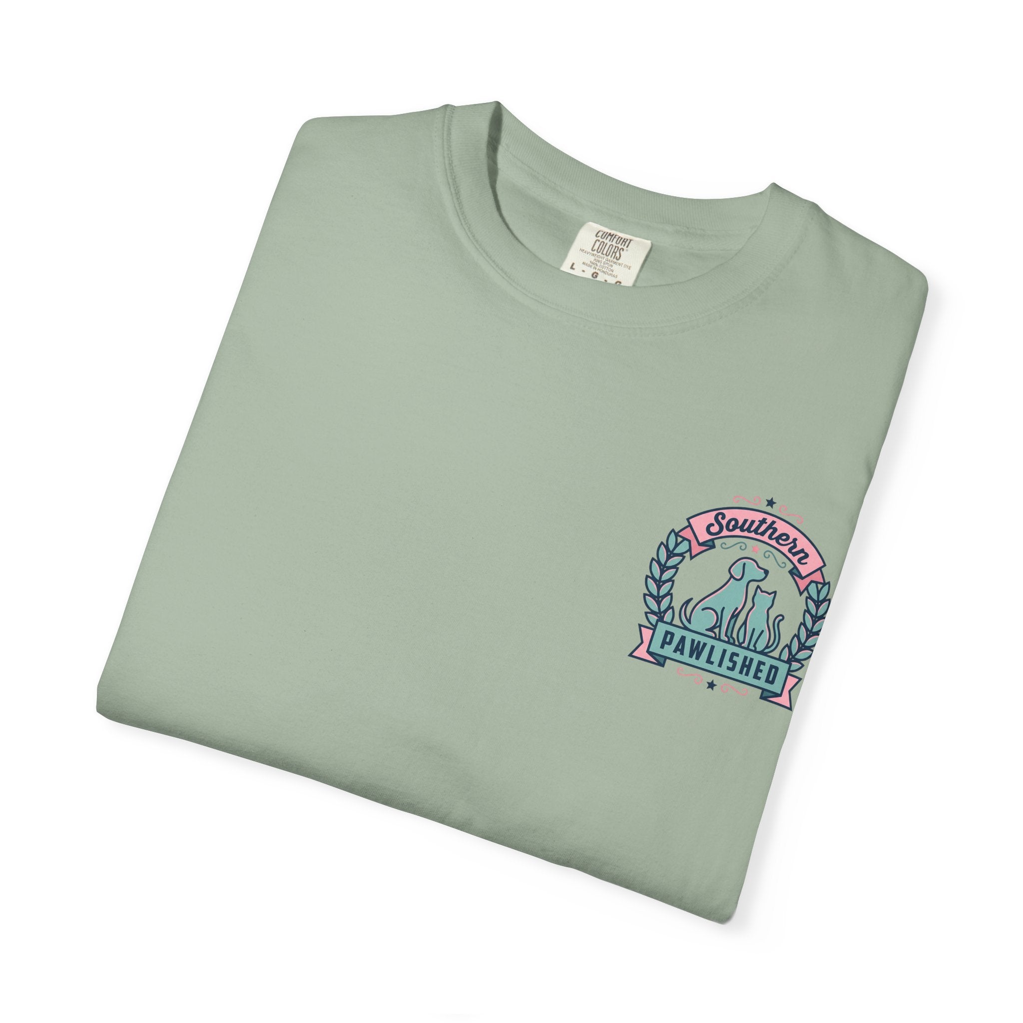 Southern By Birth, Sassy By Nature Paw Print T-Shirt