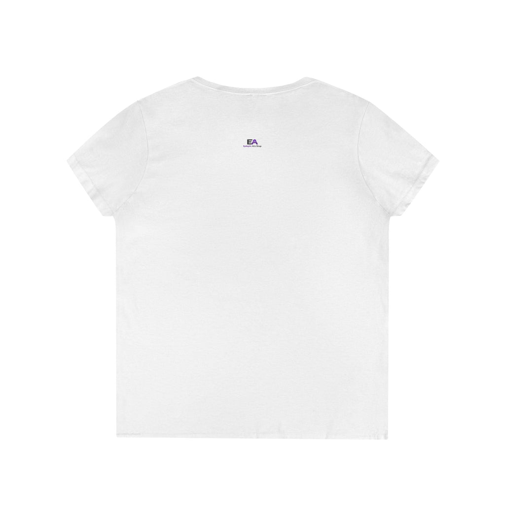 Soft Paws, Sharp Opinions Women’s V-Neck Tee