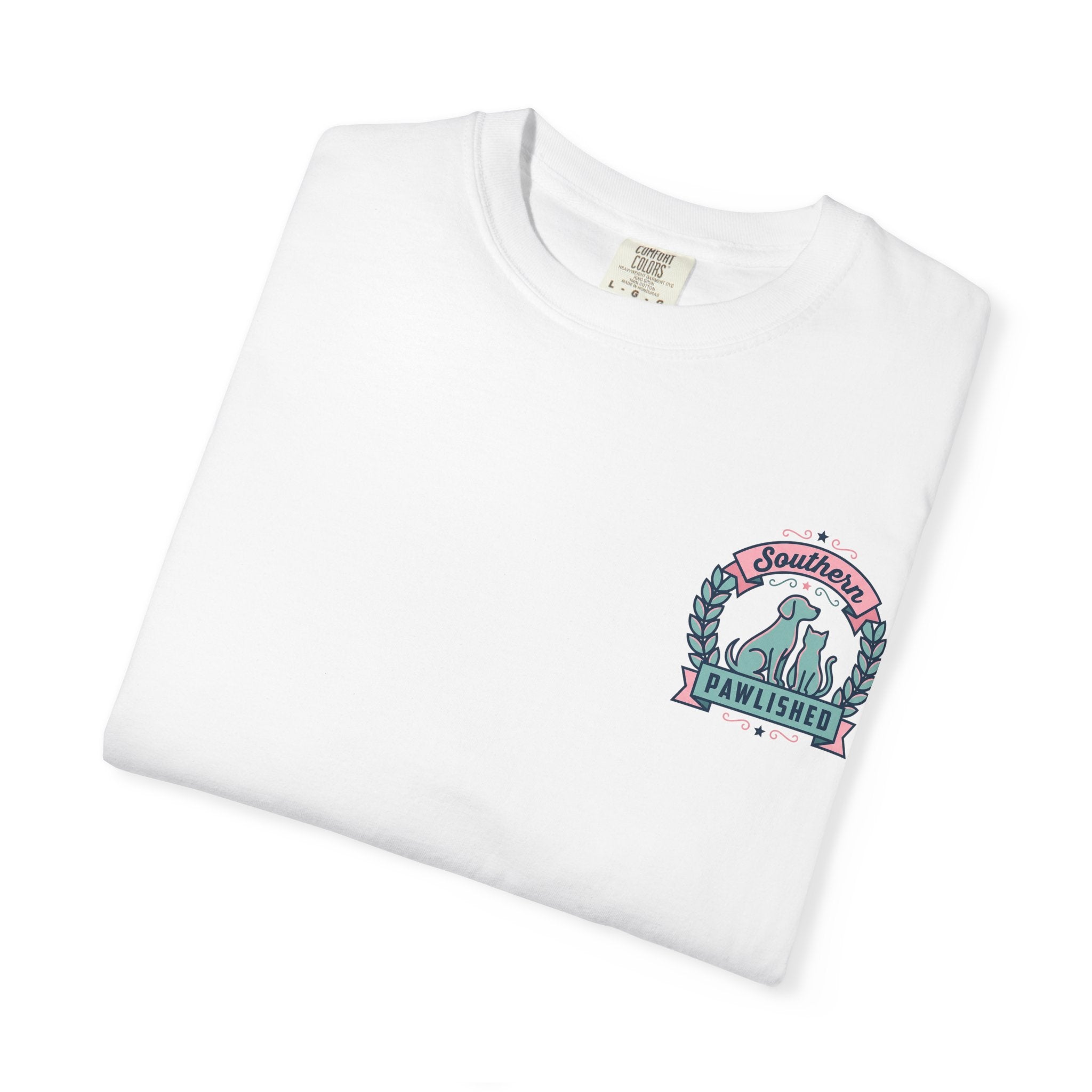 Southern By Birth, Sassy By Nature Paw Print T-Shirt
