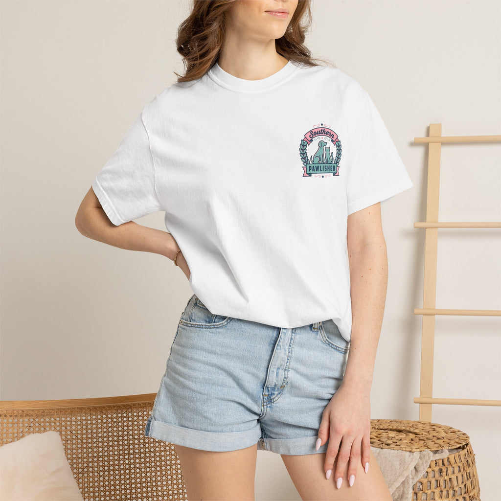 Southern By Birth, Sassy By Nature Paw Print T-Shirt