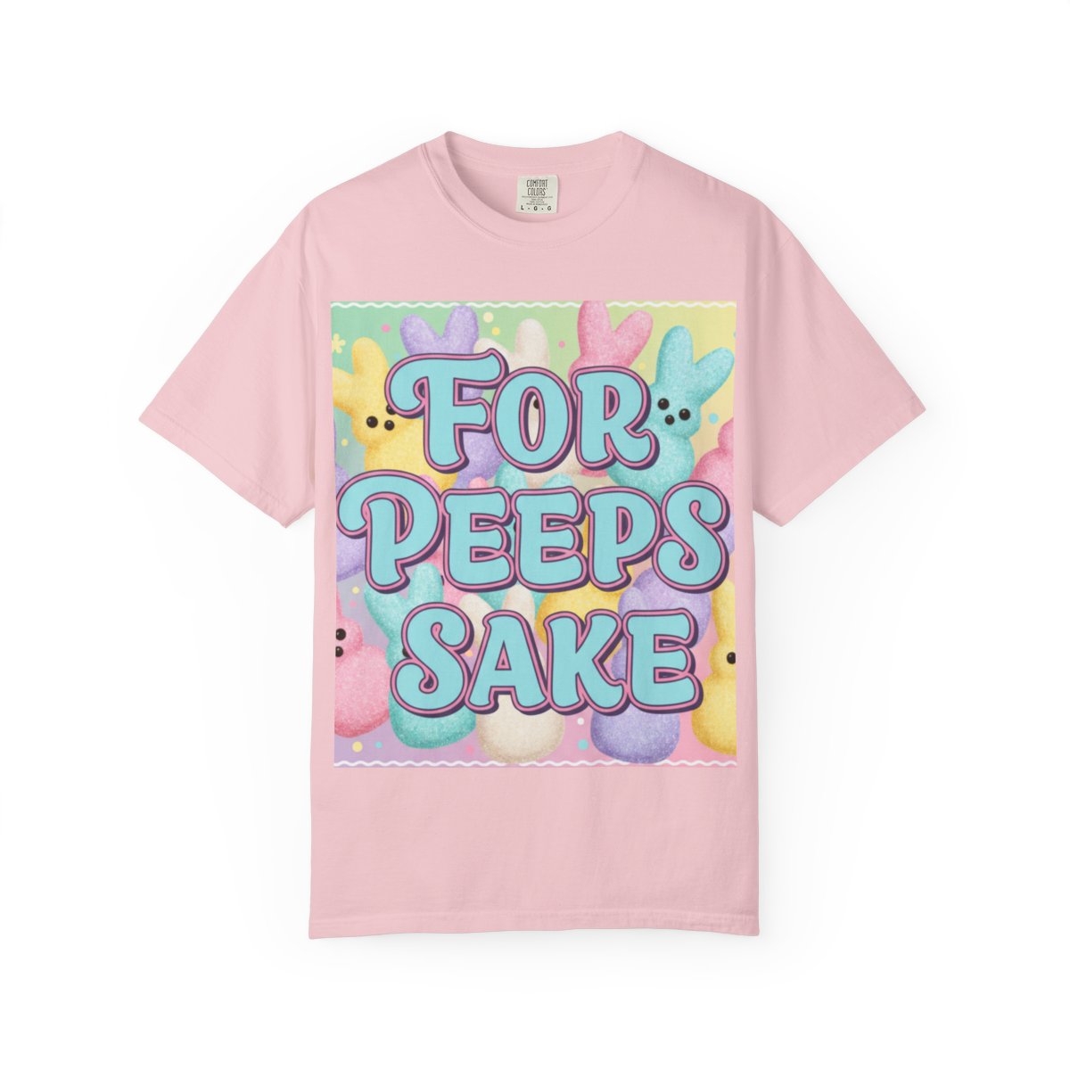 For Peeps Sake T-Shirt — Cute Pastel Easter Bunny Peeps Graphic Tee