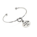 Dog Owner Gift, Dog Lover Bracelet, Dogs Books Tea, My Favorite Things Jewelry, Gift For Her, Book Lover Gift, Tea Lover Gift
