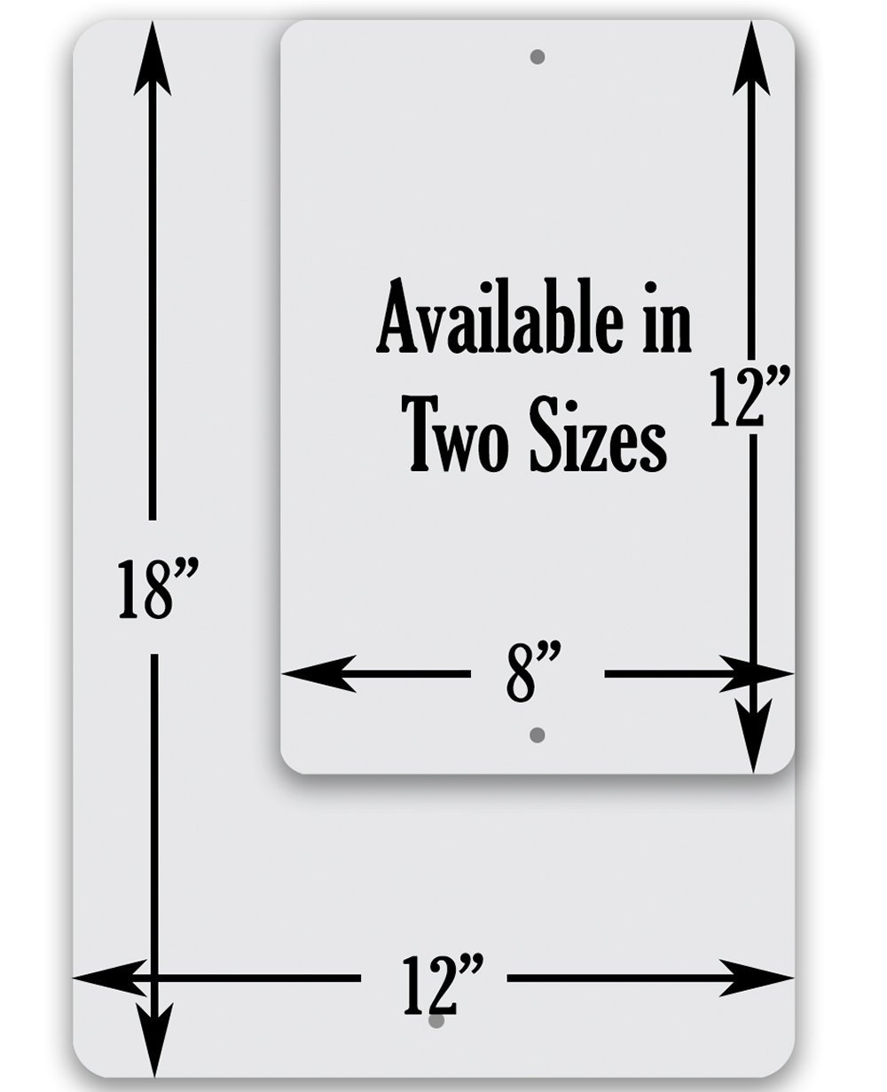 Farmhouse Rules - Metal Sign